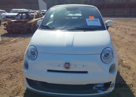 2014 Fiat 500C Gq Edition from USA, damaged, VIN 3C3CFFJH5ET188564